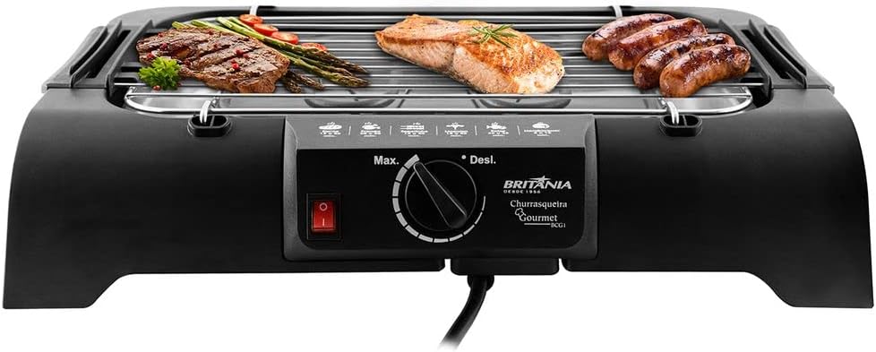 Britânia Churrasqueira Gourmet BCG1 N